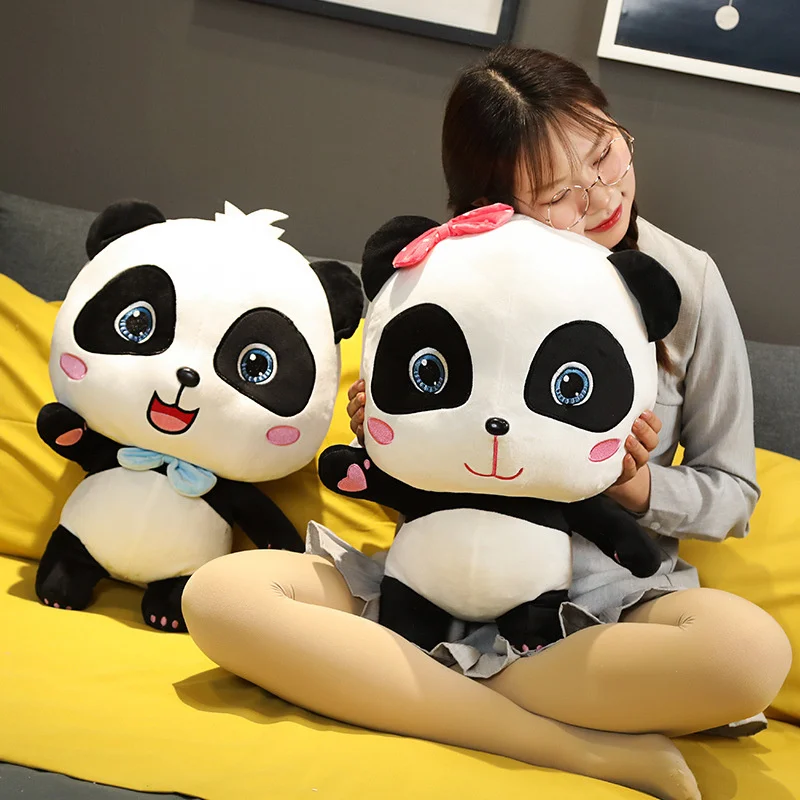 

2pcs/set Babybus Plush Cute Panda Ki Ki Miu Miu Toys Hobbies Cartoon Animal Stuffed Toy Dolls Children Boys Baby Birthday Gift