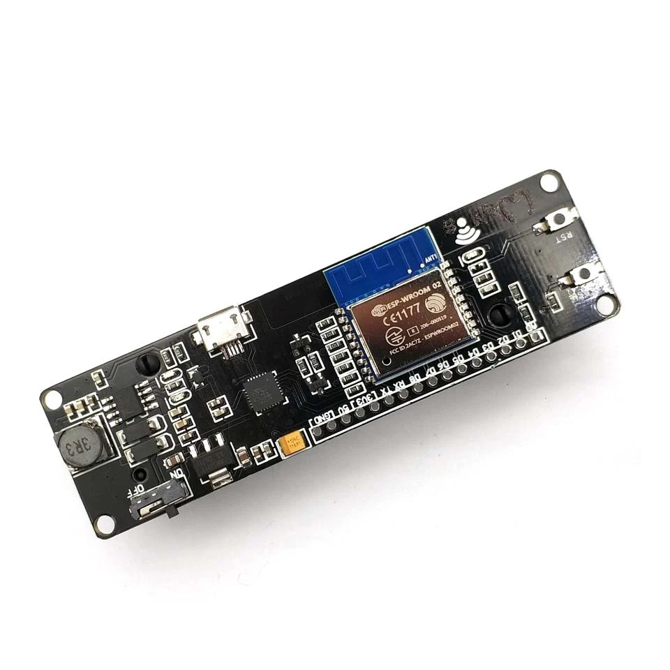 Untuk Kita MOS D1 Esp-Wroom-02 Papan Utama ESP8266 Mini Wifi Node MCU Modul 18650 Baterai