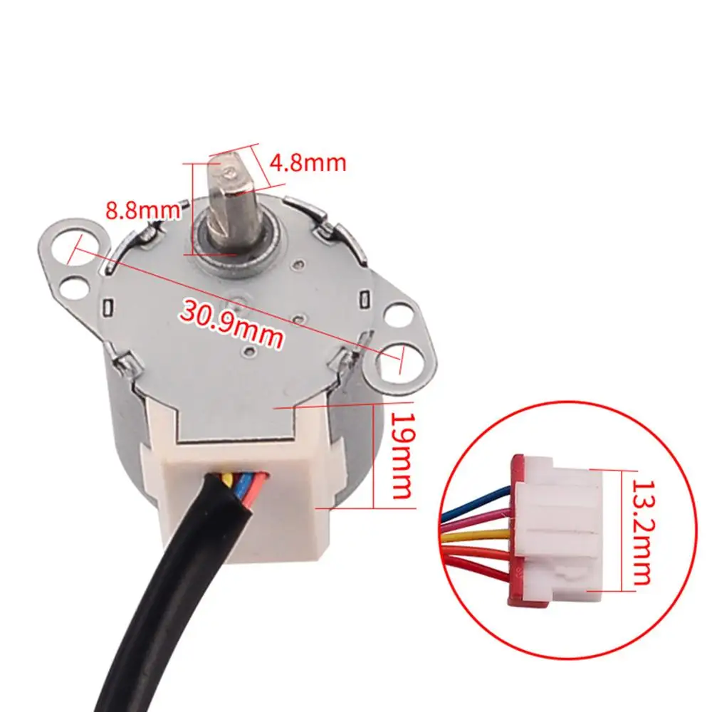 MP24AA 12V Step Swing Flap Motor Air Conditioner Parts Cabinet Machine Swing Blade Pilot Synchronous Motor