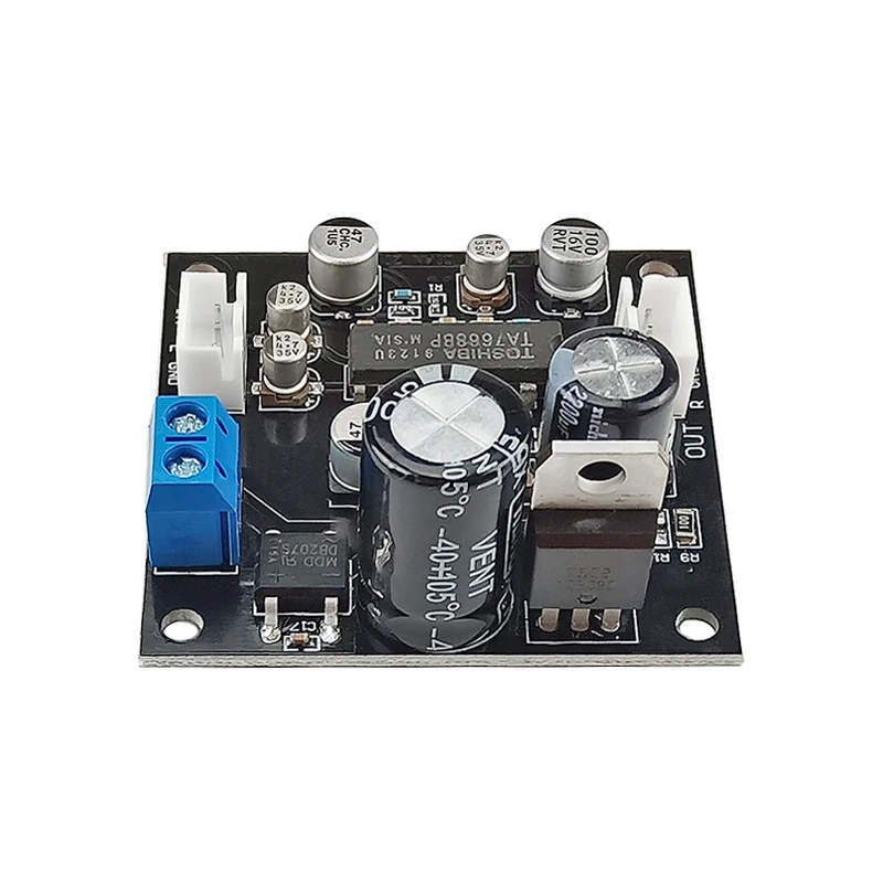 GHXAMP TA7668 Tape Drive Preamplifier Amplifier Tape Deck Board Magnetic Head Preamp Audio Recorder Desktop radio DIY