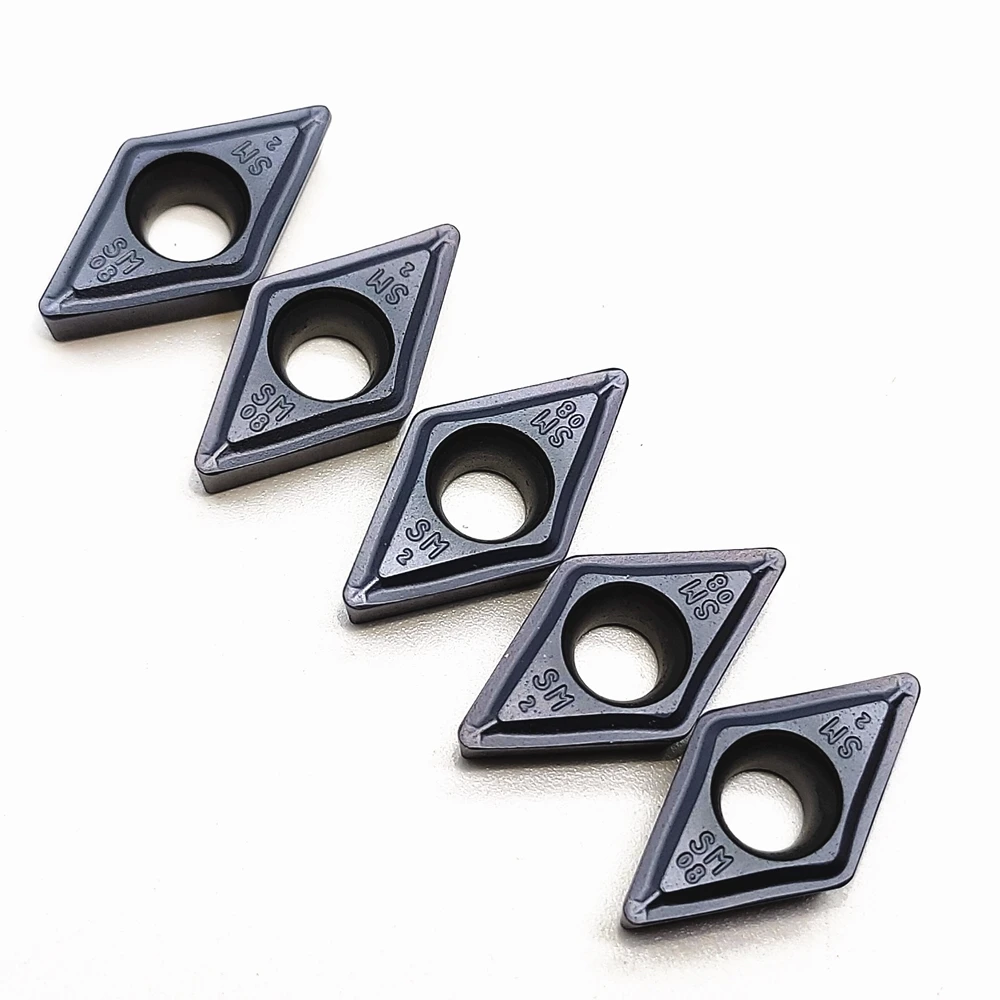 مخرطة أداة DCMT11T308 SM IC907 عالية الجودة أداة تحول المعادن باستخدام الحاسب الآلي طحن إدراج DCMT11T308 SM IC907