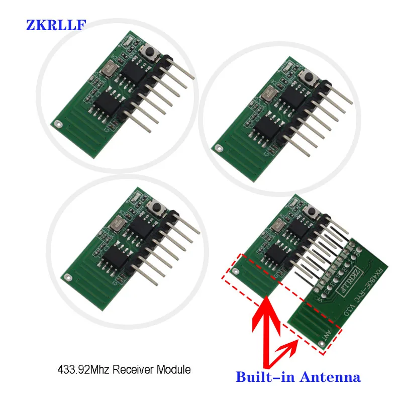 3 Pcs 433Mhz Wirele…