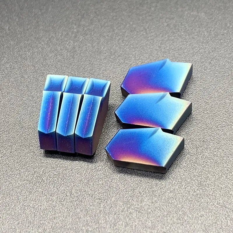 คุณภาพสูง SP400 4.0Mm Nano Blue คาร์ไบด์แทรก,4.0มม.แยกแผ่นปิดสำหรับ SPB Parting ใบมีด,เคล็ดลับ