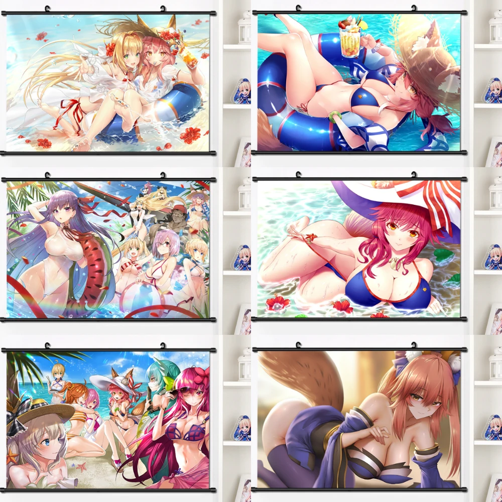 Anime  Full Round Drill Diamond Painting DIY Diamond Mosaic Games Fate/Grand Order Cross Stitch Kits Embroidery Gift Home Decor