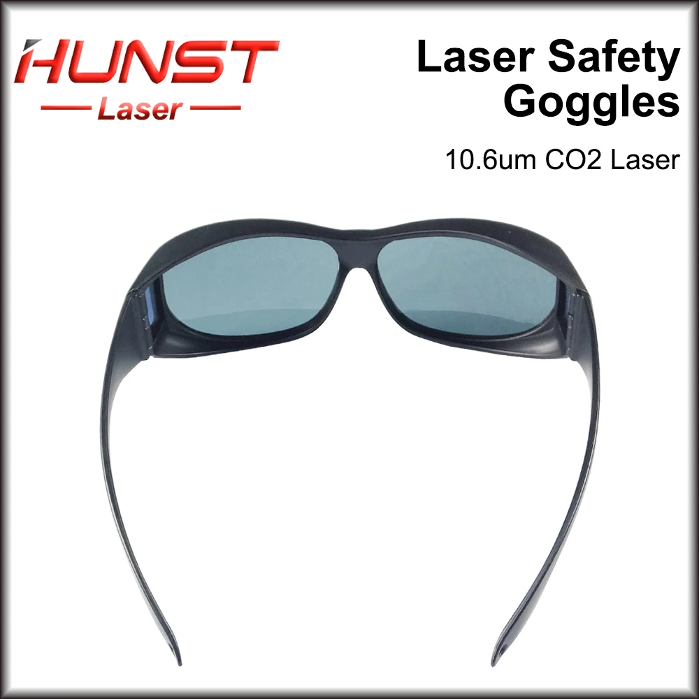 HUNST CO2 OD6+ Laser Safety Glasses For Marking Cutting Machine Parts 10600nm Protective Eyewear Goggles