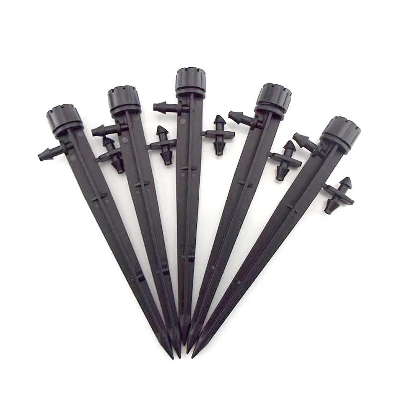 Garden Irrigation 360 Degree Scattering Sprinkler Splice 4/7mm Watering Hose Home Gardening Agriculture Irrigation Sprayer A2