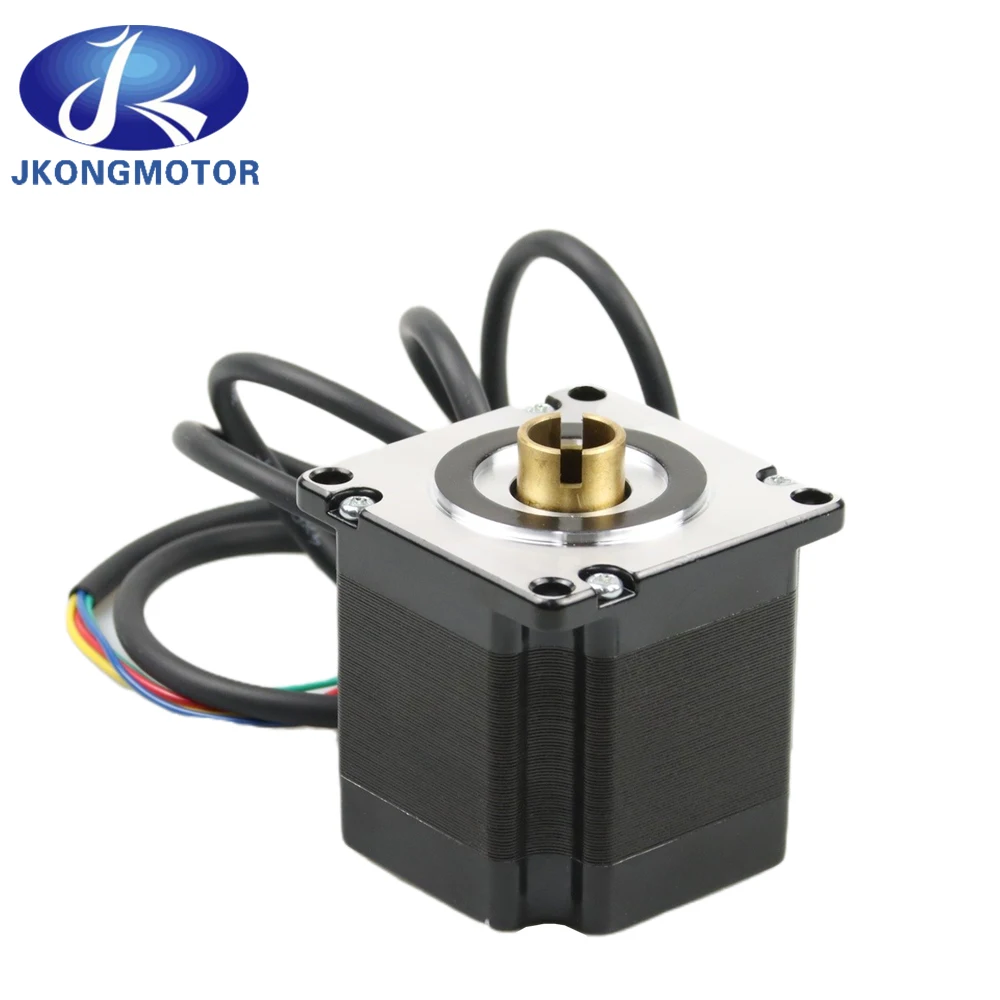 Imagem -04 - Eixo Bipolar 1nm 1.5a do Eixo Oco do Motor Deslizante de Jkm Nema 23 57x57x56 mm do Motor de Passo 15 mm para a Gravura de Trituração do Cnc