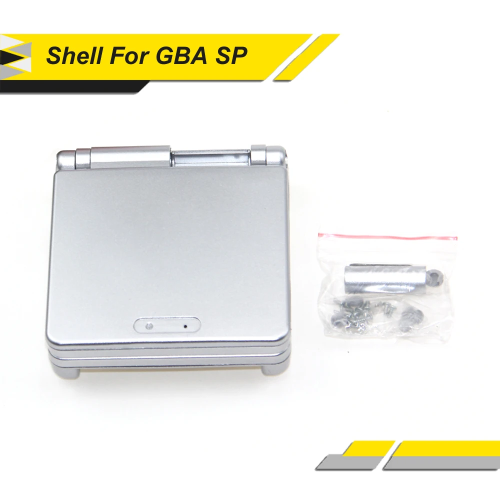 Black Silver For Nintendo GBA SP For Gameboy Housing Case Cover Full Shell For Advance SP 2019 dropshipping