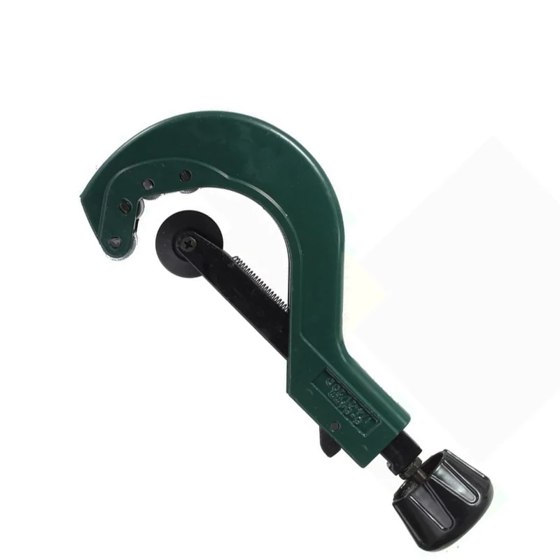 

6-64mm Heavy Quick Release Aluminum Plumbing Plastic Tube PipeCutter Green Hand Cutting Tools Built In Pipe Reamer