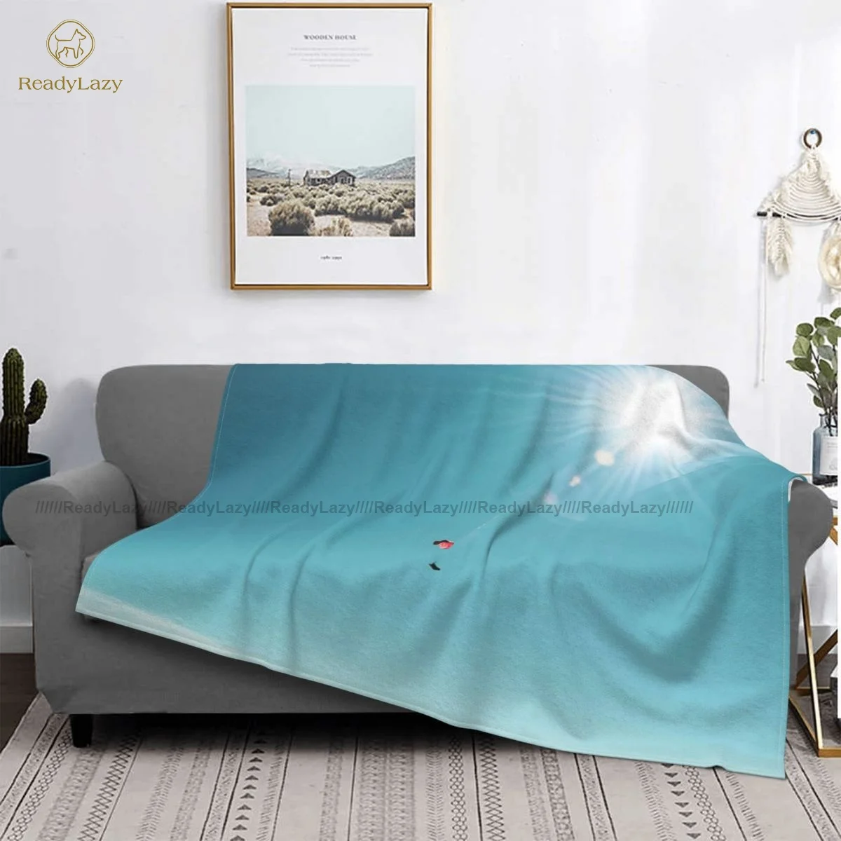 Paraglider Blanket Couch Soft Blanket Cheap Warm Fleece Bedspread