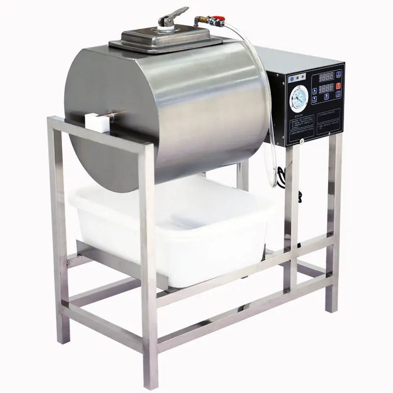 Hoogwaardige vacuümmarkeermachine, zoutmachine, beitsmachine voor hamburgerrestaurants, kan worden getimed