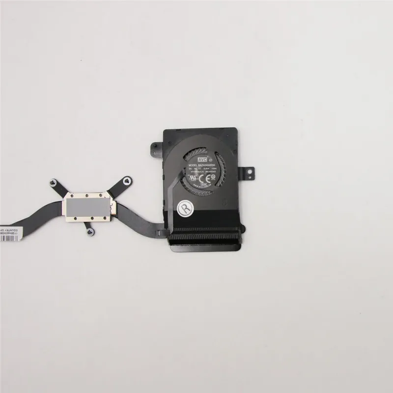 Imagem -04 - Original Cpu Ventilador de Refrigeração do Dissipador de Calor Refrigerador do Radiador para Lenovo Yoga 91013ikb 13.9 Yoga Pro Portátil 5h40m35079 At122001vv0 Novo
