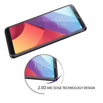 3ks tvrzeného skla pro LG Q6 Sklo pro LG Q6a Q6 Plus M700N Tvrzená ochranná fólie pro telefon 9H Čirá 6 nejlepší prodej Displej LG X6 - №3