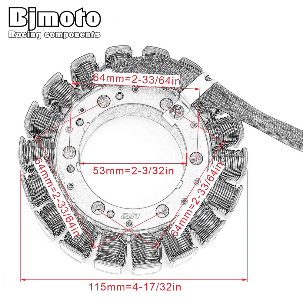 For Aprilia AP0295830 RSV1000 Tuono 2002-2005 RSV 1000 Mille R 1998-2003 SL1000 Falco 2000 2001 2002 2003 Motorcycle Stator Coil