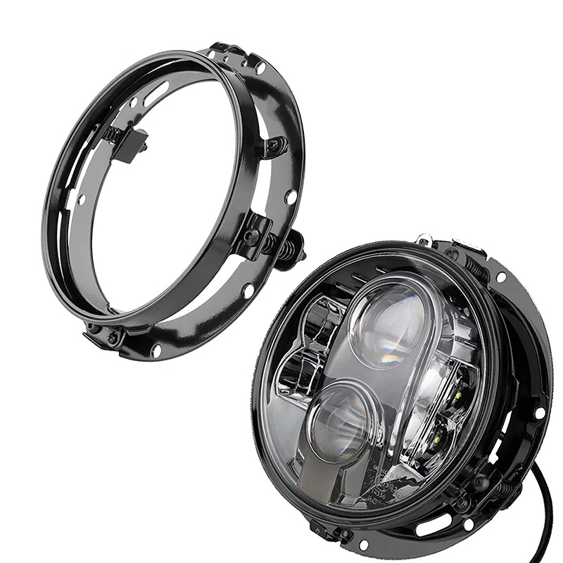 1PC/2PCS Mounting Bracket for 7 inch LED Headlight Ring for 7'' Headlamp Mount Lamp Holder for Jeep Wrangler JK TJ Motorcycles