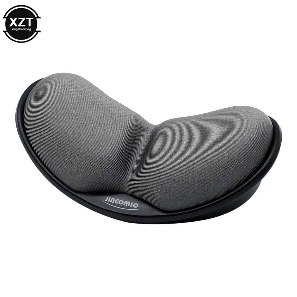 โฟมจำรูปเมาส์สำหรับเล่นเกมส์ Pad Comfort 3D สายรัดข้อมือยาง Hand Rest แผ่นรองเม้าส์ Ergonomic การออกแบบเพื่อสุขภาพสำหรับ PC คอมพิวเตอร์