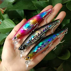 Swolfy 3pcs 9cm 33g Sinking Minnow Fixed Weight Fishing Lure Wobbler Shore Rock Trout Bait Tackle New Accessories