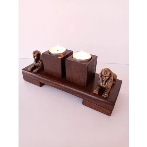 Gokcen Hobby Egyptian Sphinx Candle holder