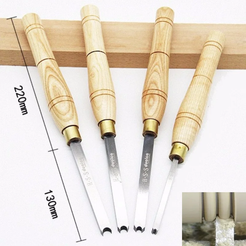 New HSS  Woodworking Ring Knife 3mm 6mm 8mm 10mm Woodworking Turning Tools A2026 DIY Wood Tools