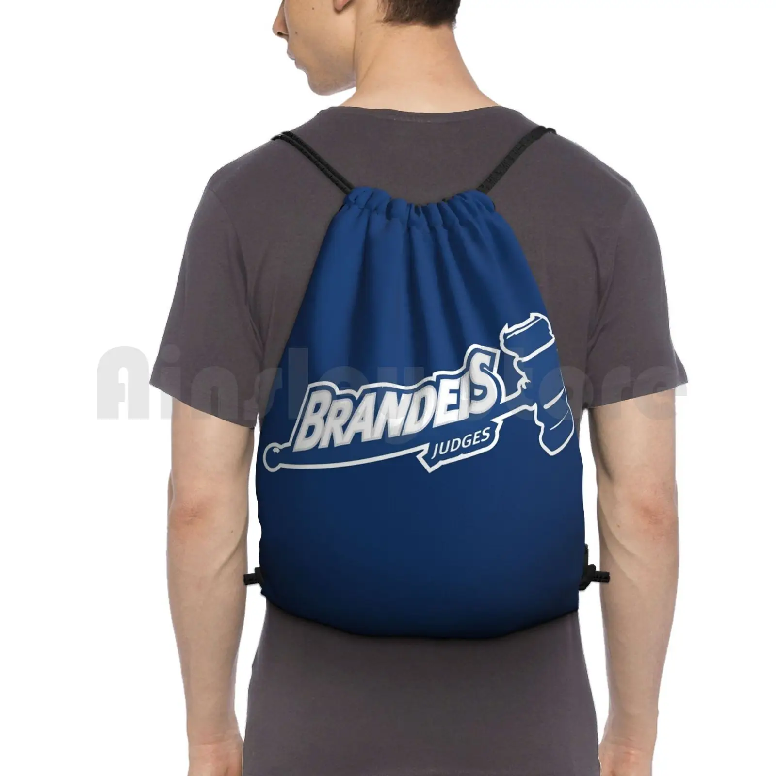 

The Brandeis Judges Backpack Drawstring Bags Gym Bag Waterproof Brandeis Judges Brandeis Judges Waltham Sports Athletics