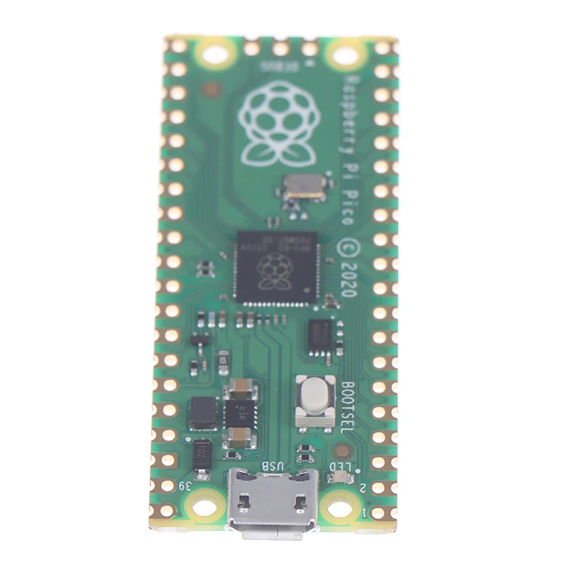Placa de desarrollo Raspberry Pi Pico, placa de microcontrolador de bajo costo y alto rendimiento, Cortex-M0 + procesador ARM RP2040 de doble núcleo