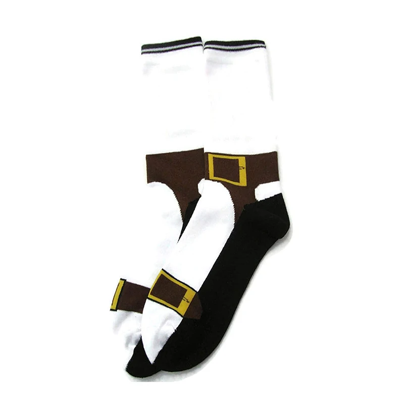 Calcetines que hacen que se vea como si usaras sandalias, antideslizantes, divertidos, cómodos, suaves, de algodón, de verano, Unisex LL @ 17