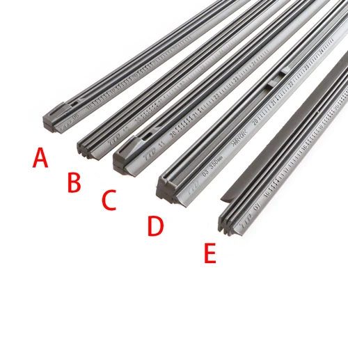 Imagen 1 del producto Varios recambios de escobillas de limpiaparabrisas de coche, accesorios para parabrisas automático de 14, 16, 17, 18, 19, 20, 21, 22, 23, 24, 26, 28, 30 y 32 pulgadas