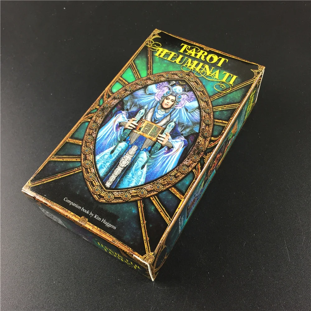 Tarot Illuminati Tarot Board Game Toys Oracle Divination Prophet Prophecy Card Poker Gift Prediction Oracle