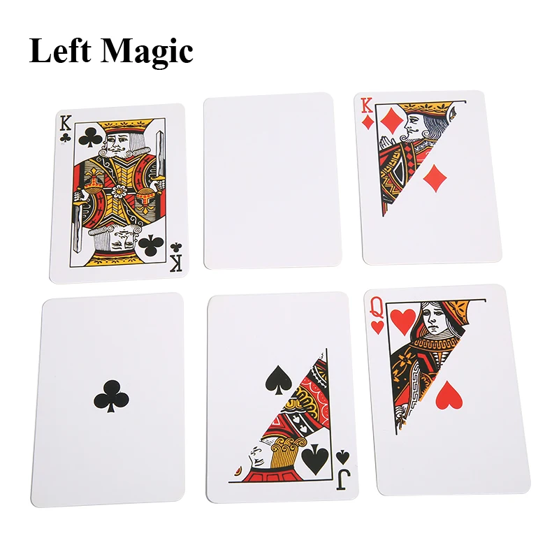 Six Cards Infection Magic Tricks Close Up Magic Props Professional Card Trick GimmickToys Accessories Comedy