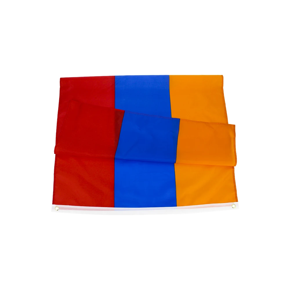 FLAGDOM  3X5Fts  90X150cm Armenia Armenian Flag Banner