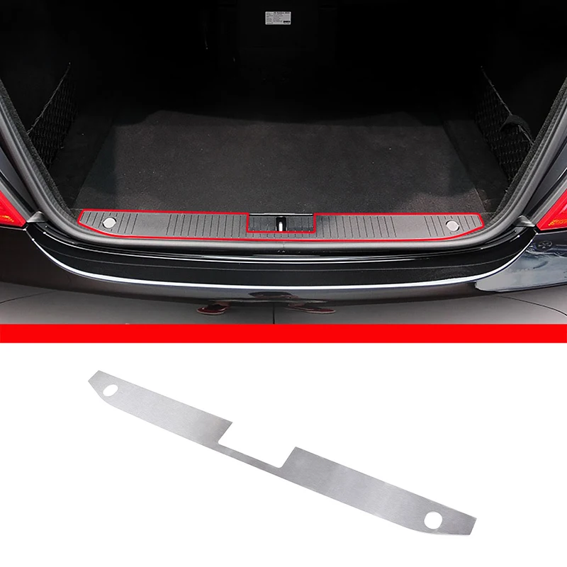 

Stainless Steel Car Styling for Mercedes-Benz S-Class W221 2008-2012 Inside and Outer Rearguard Silver Car Accessories 2 Style