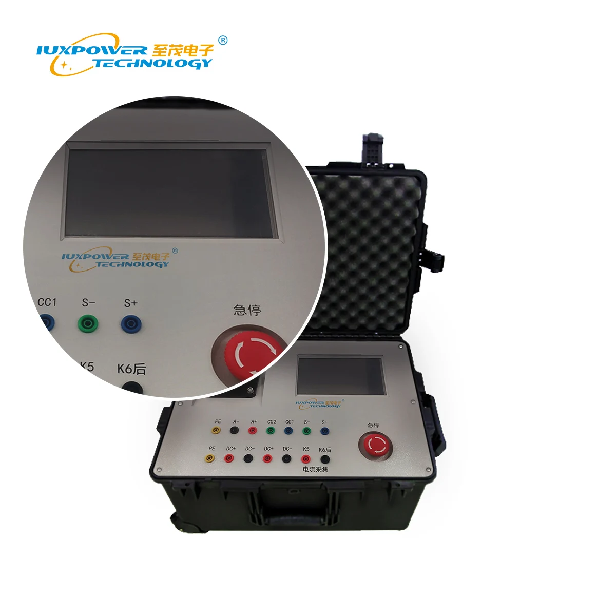 EVD1000D المحمولة سيارة كهربائية تيار مستمر شحن كومة البينية اختبار معدات التحقق