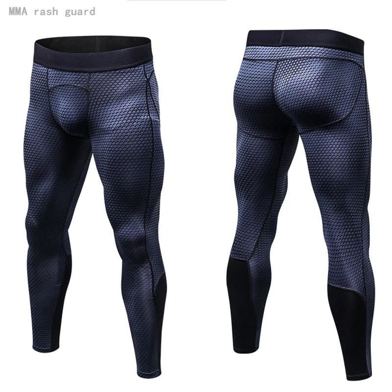 Jogging pants Men pants Training Sport leggings Compression Tights Base layer Running Fitness long johns underwear Winter warm