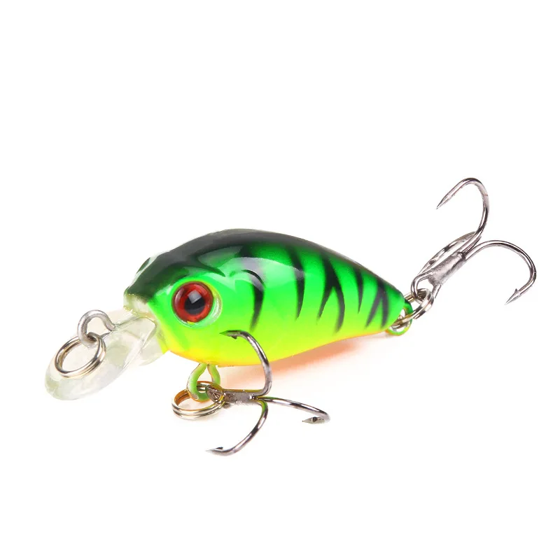 

1Pcs Crankbait Minnow Fishing Lure 45mm 3.8g Hard Bait Topwater Artificial Wobbler Bass Japan Fly Fishing Accessories