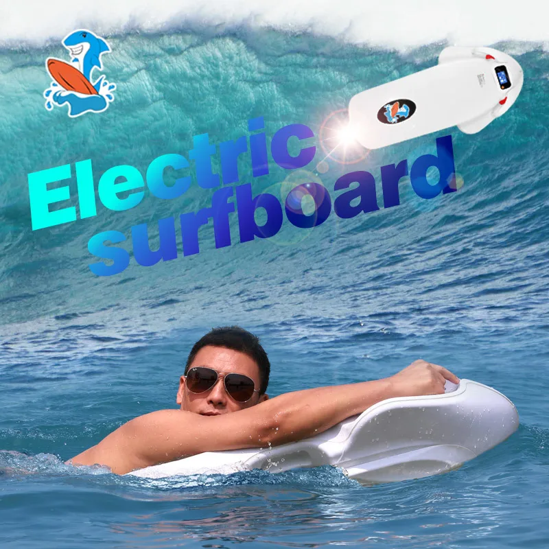 Intelligent Control 100KG Load Professional Electric Surfboard 60Mins Waterproof LCD Display Dual Sport Mode Swimming Equipments