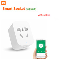 Xiaomi Mijia ZigBee Smart Socket WiFi APP Wireless Control Switches Timer Plug for work with Mi home App Without Package