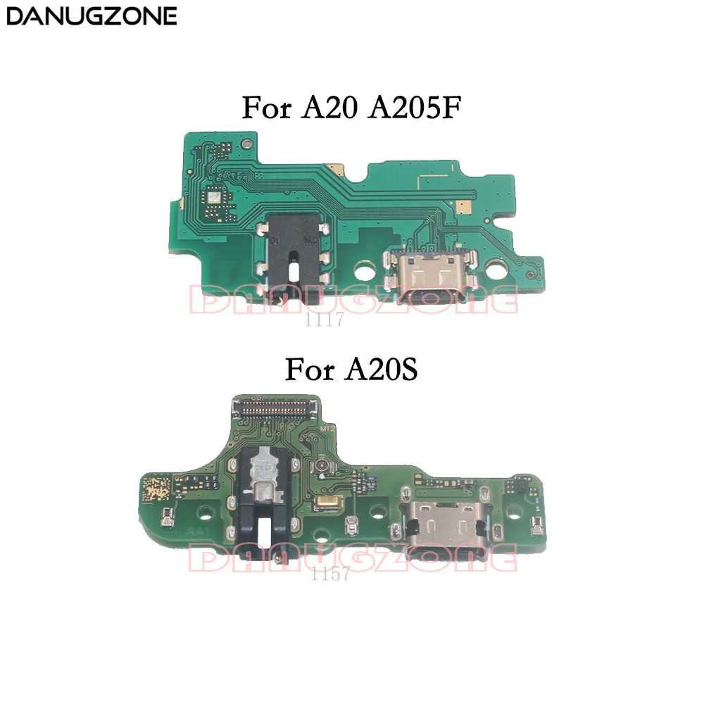 USB Charging Dock Port Socket Jack Plug Connector Charge Board Flex Cable For Samsung Galaxy A20 A205F A20S A207F SM-205F/207F