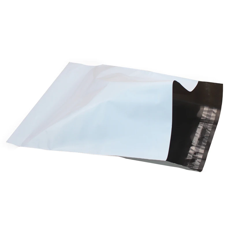 100 Pcs/Pack 20cmX35cm Disposable Thick White Plastic Express Bag & Shipping Bag & Courier Bag for Package