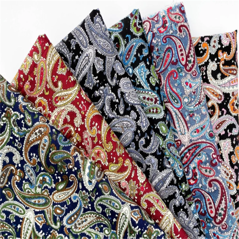 

Classic Cashew Multiple Colors Available Top Quality Discount Price Great Material Soft Feeling Cotton Fabric for Lovely Bag