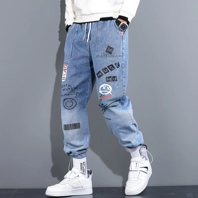 Streetwear Men's Pants Jogging Pants Men Japan Harajuku Fashion Cargo Pants Men Casual Men Clothing Elastic Waist Men Trousers