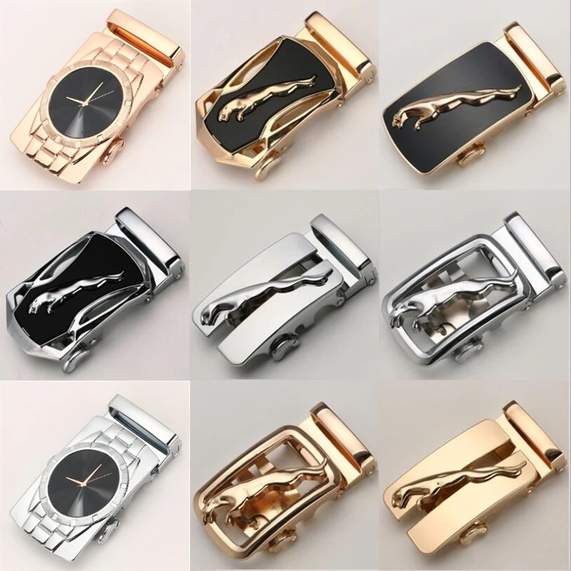 

Fashion Style Men's Belt Buckle Automatic Buckles No Strap Ratchet Buckle Men Factory High Quality Mens Fashion Belts Buckle