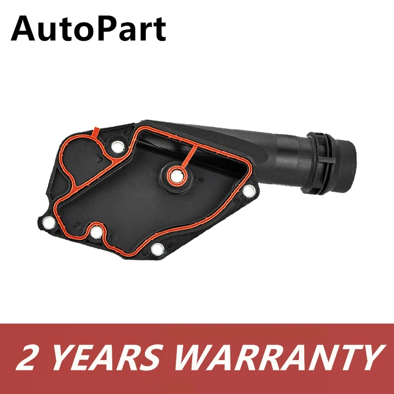 Engine Cooling Thermostat Housing Cover Coolant Connector Kit For Audi A4 A5 A6 A7 A8 Q5 3.2L 06E121168 06E121161R 06E121161T