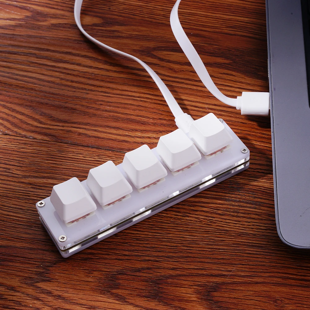 Keyboard Mini OUS Keyboard Gaming Keyboard Yang Dapat Diprogram Keyboard Fungsi Keyboard Pintasan Keyboard Kustom DIY untuk Photoshop