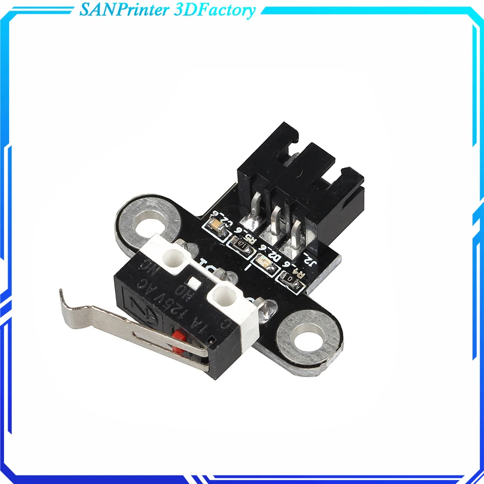 3D Printer Parts Mechanical Limit Switch Module Horizontal Type Endstop With 1M Cable For DIY Motherboard Reprap Ramps1.4