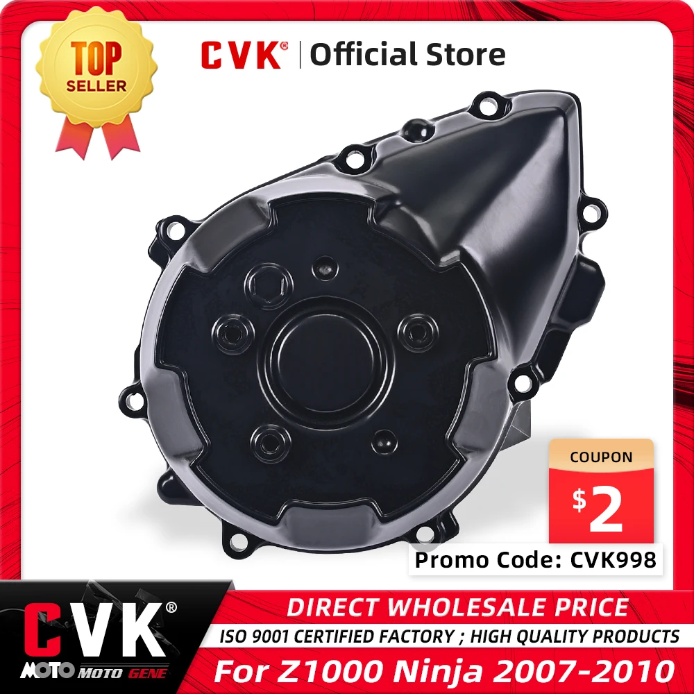 

CVK Engine Cover Motor Stator Cover CrankCase Generator Coil Side Shell Gasket For KAWASAKI Z1000 NINJA 1000 2007 2008 2009 2010