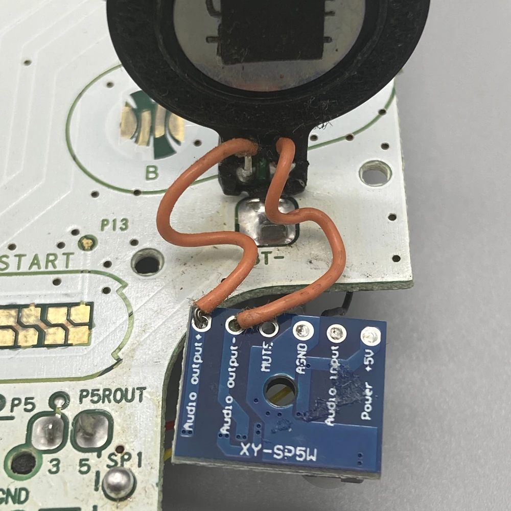 Placa amplificadora digital, módulo de aumento de volumen para GBC para reparación de GBA, Super mini