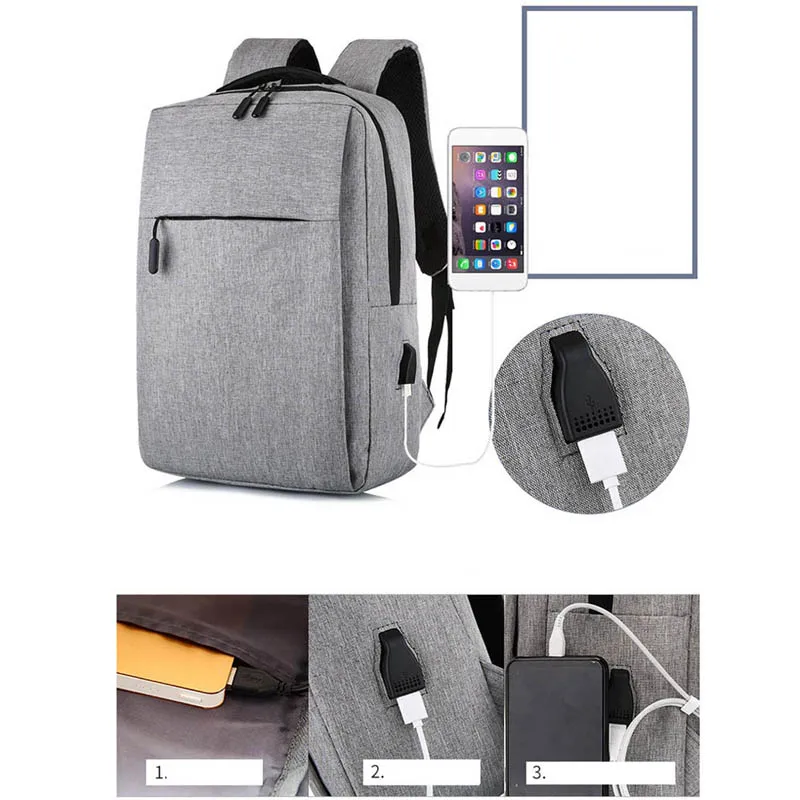 2022 New 15.6 inch Laptop Usb Backpack School Bag Rucksack Anti Theft Men Backbag Travel Daypacks Male Leisure Backpack Mochila