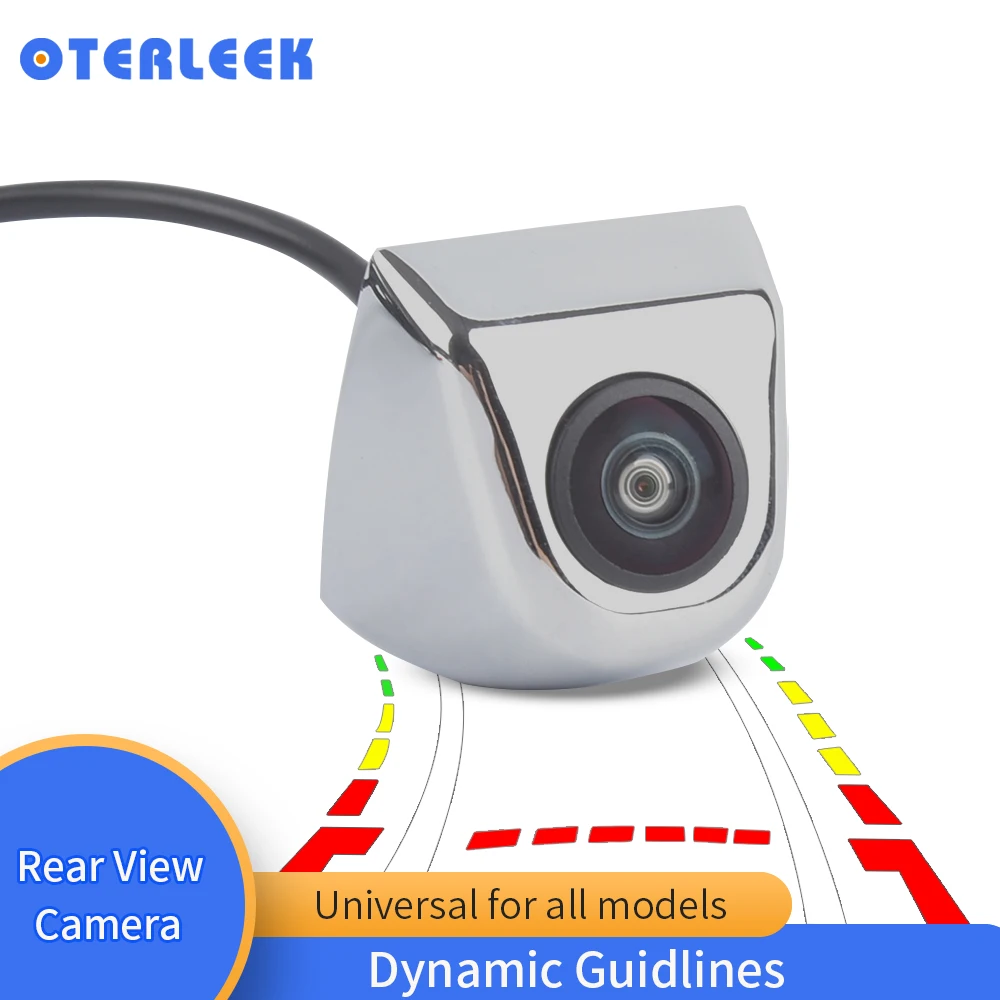 

Universal Dynamic Trajectory Car Rear Camera With Waterproof Good Quality Black and Chrome Optional