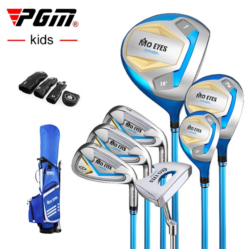 

PGM Kids Golf MO EYES Clubs Set Right Handed Stainless Steel Teenagers Professional Match 7pcs Pole with Bag JRTG008 Wholesale