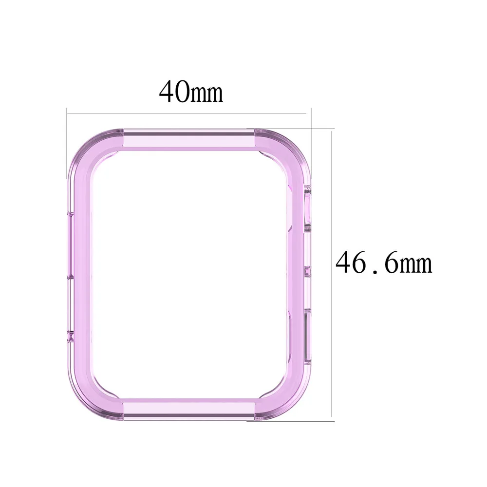 Soft Ultra Slim คริสตัล Protector กรณีสำหรับ Xiao Mi Mi สมาร์ทนาฬิกาอุปกรณ์ป้องกัน SHELL สำหรับ Xiao Mi นาฬิกากรณี